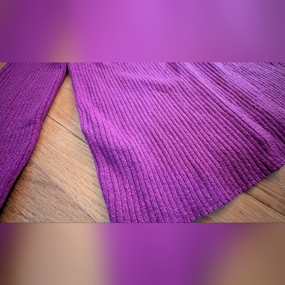 Zara Kids Ribbed Plum Cardigan - Picture 5 of 6